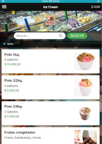 Heladeria demo
