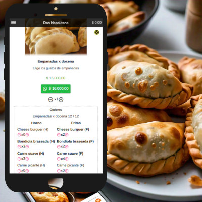 Fácil selección de empanadas